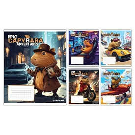 А5/24 кл. Yes Epic Capybara, зошит учнівський шкільний - 1 - smarttoys.com.ua