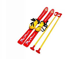 Лижі з палицями дитячі арт. 3350 - 1 - smarttoys.com.ua