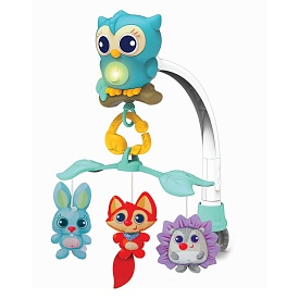 Карусель 720010-NL WinFun  на ліжечко, підвіски-тварини  звуки природи, муз.,світло,бат.,кор. - 1 - smarttoys.com.ua