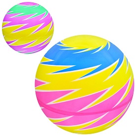 М'яч дитячий MS 3739 9 дюймів, радуга, 60г, 3 види. - 1 - smarttoys.com.ua