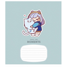 Зошит учнівський, 12арк., у лінію, виб.УФ-лак, Школярик - 1 - smarttoys.com.ua