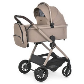 Візок універсальний 2в1 El Camino RIVIERA ME 1183 Affogato Beige люлька+прогул. блок, рюкзак,бежевий - 1 - smarttoys.com.ua