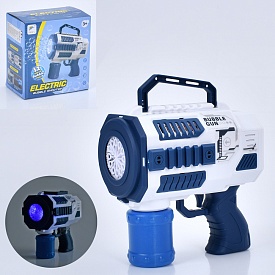 Мильні бульбашки ZY911A пістолет/бластер, викрутка, запаска, муз., світло,бат.,кор.,16,5-17,5-10,5см - 1 - smarttoys.com.ua