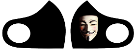 Маска Pitta Print M Anonymous 6																						 - 1 - smarttoys.com.ua