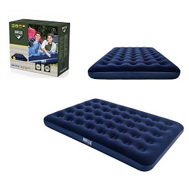 Матрац велюр BW 67002 синій, 191-137-22 см - 1 - smarttoys.com.ua