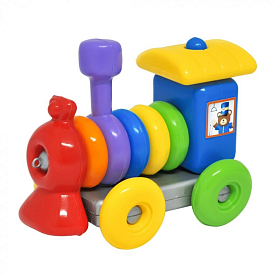 Іграшка розвиваюча "Funny train" 14 ел., Tigres - 1 - smarttoys.com.ua