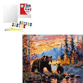 КНО (в обкладинці) "Ведмежа сім'я" 40х50см - 1 - smarttoys.com.ua