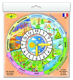 Гра "Вивчаємо час" французькою - 1 - smarttoys.com.ua