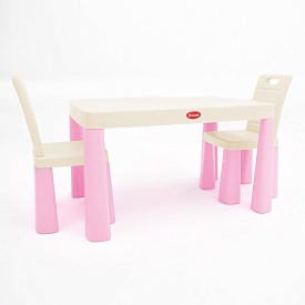 DOLONI Cтіл та 2 стільця -табурета - 1 - smarttoys.com.ua