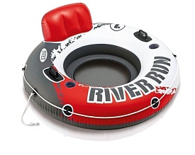 Intex Надувне крісло 56825 EU (6) "Рівер Ран", d = 135 см, з ручками, підсклянники, трос, в коробці [Коробка] - 1 - smarttoys.com.ua