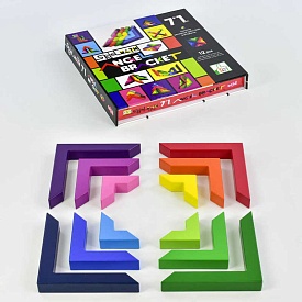 Деревянная логическая игра Уголки C 30295 - 1 - smarttoys.com.ua