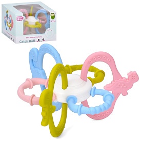 Брязкальце ABX20 прорізувач, кор., 13,5-8,5-12,5 см. - 1 - smarttoys.com.ua