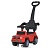 Каталка-толокар M 5043L-3 батьків. ручка, шкір. сидіння, муз., світло, червоний. - 1 - smarttoys.com.ua