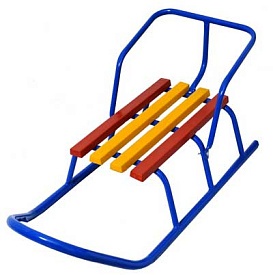 Санки №1 "Сніговичок" (3 кольори) - 1 - smarttoys.com.ua