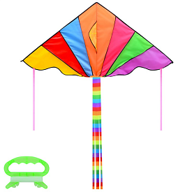 Повітряний змій MR 1154 ширина 160 см., довжина 80 см., хвіст 160 см., 1 колір, кул., 7-93-2,5 см. - 1 - smarttoys.com.ua