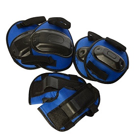 Захист MS 1644 наколінники, налокітники, зап'ястя, 4 кольори, сітка, 18-29-7 см. - 1 - smarttoys.com.ua