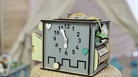 Бізікуб 15х15х15 см сірий - 5 - smarttoys.com.ua