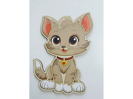 Складанка "Кіт"  207х292 мм - 1 - smarttoys.com.ua