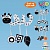 Підвіска rat58  на ліжечко, тварина, плюш, підвіски 3 шт., пискавка, 3 види, кул., 20-22-5 см. - 1 - smarttoys.com.ua