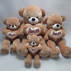 Ведмідь тримаючий серце великий 120см - 1 - smarttoys.com.ua