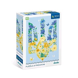 300588 Пазл «Квітучий тризуб» - 1 - smarttoys.com.ua