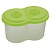 /Стакан -непроливайка подвійний, салатовий - 1 - smarttoys.com.ua