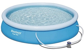 Басейн сімейний BW 57458 круглий, 3200 л., фільтр-насос 220V., 305-66 см. - 1 - smarttoys.com.ua