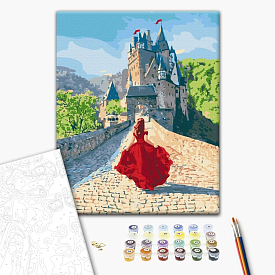 Картина за номерами: Принцеса 40х50 - 1 - smarttoys.com.ua