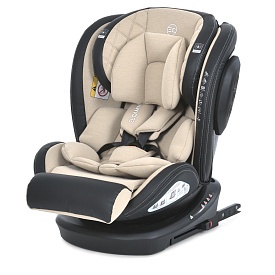 Автокрісло ME 1045 EVOLUTION 2 360⁰ Melange Beige дитяче, група 0+/1-2-3, isofix, оберт 360, бежевий - 1 - smarttoys.com.ua