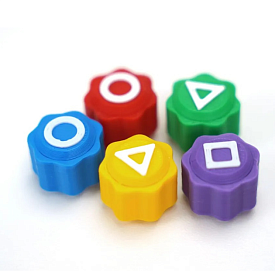 Кубики Гонгі, настільна гра в кальмара, кістки Gonggi, в контейнері - 1 - smarttoys.com.ua