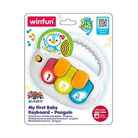 Піаніно 1804-NL муз., світло, бат., лист. 19-15-4 см. - 1 - smarttoys.com.ua