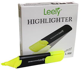 Маркер текстовий, жовтий, Арт. L-322 - 1 - smarttoys.com.ua