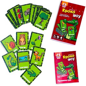 Гра настільна Vladi Toys розважальна. Крокошоу. VT8077-02 (укр) - 1 - smarttoys.com.ua