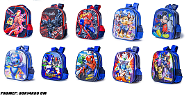 РЮКЗАК ШКІЛЬНИЙ ГЕРОЇ 2 ЗМІЙКИ 3D ПРИНТ - 1 - smarttoys.com.ua
