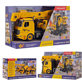 Машинка-конструктор OTAMANKO АВТОКОНСТРУКТОР Будівельний кран - 1 - smarttoys.com.ua