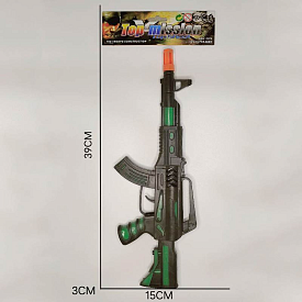 Автомат-трещітка арт. 333-18 (408шт/2)    пакет 39*3*15см - 1 - smarttoys.com.ua