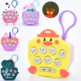 Гра FG240428016Q електронна, тренуй пам'ять, брелок, мікс видів, муз., бат. (таб.), упак. 12шт.,кул. - 1 - smarttoys.com.ua