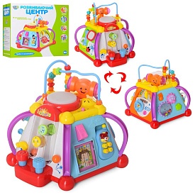 Гра 806 розвиваюча, тріскачка, лабіринт, муз., світло, бат., кор., 30-28-18 см. - 1 - smarttoys.com.ua