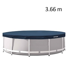 Тент 28082 тент-чохол, для каркасного басейну діам.366см, напуск 24см, факт. діам.415см - 1 - smarttoys.com.ua