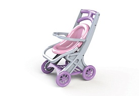 Візок для ляльок з шезлонгом, артикул 0122/04 - 1 - smarttoys.com.ua