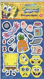 Створи героя "Губка Боб". Набір наліпок ТМ "SpongeBob SquarePants" - 1 - smarttoys.com.ua