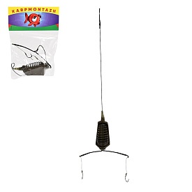 Короповий монтаж 2 гачка 50г KM-044 (100шт) - 1 - smarttoys.com.ua