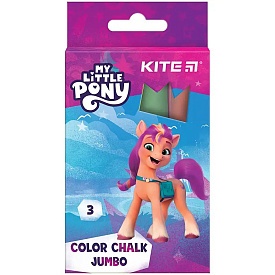 Крейда кольорова Jumbo, 3 кол. LP - 1 - smarttoys.com.ua