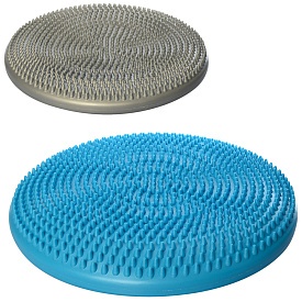 Подушка для йоги MS 1651 масажна, балансув., 33 см., 900 г., 4 кольори, кул., 34-34-3,5 см. - 1 - smarttoys.com.ua