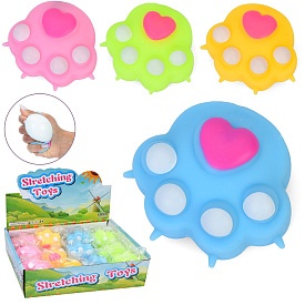 Іграшка MS 4758 лапка, антистрес, борошно, кул., 4 кольори,12 шт. в диспл., 26-18-7 см. - 1 - smarttoys.com.ua