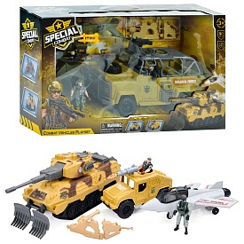 Набір з фігурками G3109-56-57 військовий, транспорт, солдати, зброя, 2 види, кор., 58-33-15 см. - 1 - smarttoys.com.ua