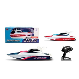 Катер 3320 радіокер. 2,4G, акум., USB, 2 кольори, світло, кор., 40-19-17 см. - 1 - smarttoys.com.ua