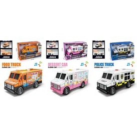 Машина JS227A-27-27B інерція, 15см, 1:24,звук світло,гумові колеса,3види(поліція, 2види.бат.кор. - 1 - smarttoys.com.ua