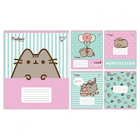 А5/12 кл. Yes Pusheen Candy, зошит учнівський шкільний - 1 - smarttoys.com.ua