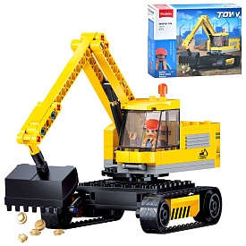 Конструктор SLUBAN M38-B1196 "Town": Маленький екскаватор, 152 дет. - 1 - smarttoys.com.ua
